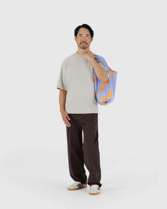 Sac Réutilisable Standard Baggu Cantaloupe Blue - Ex - voto