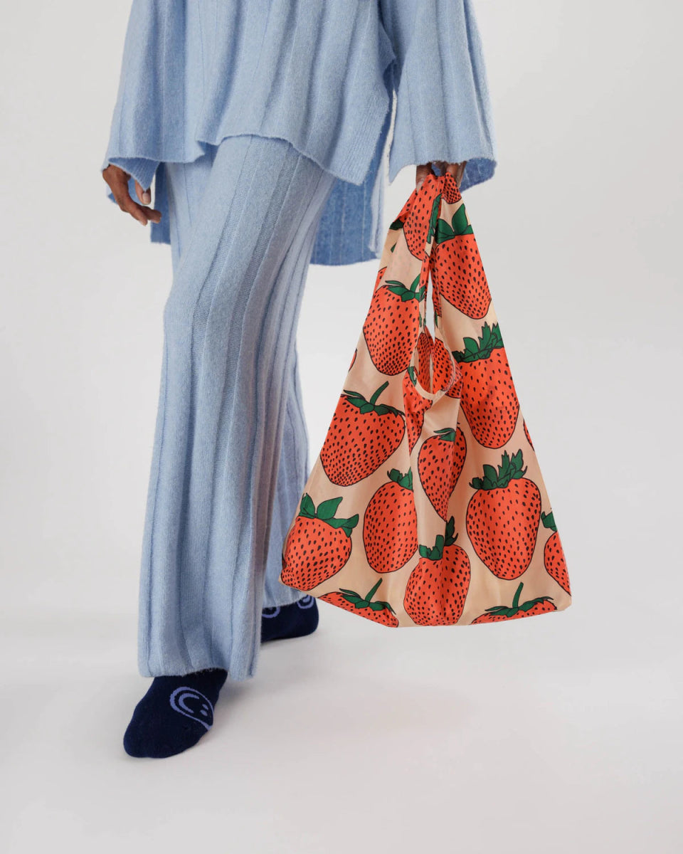 Sac Réutilisable Standard Baggu Fraises - Ex - voto