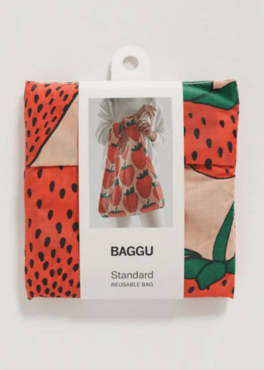 Sac Réutilisable Standard Baggu Fraises - Ex - voto