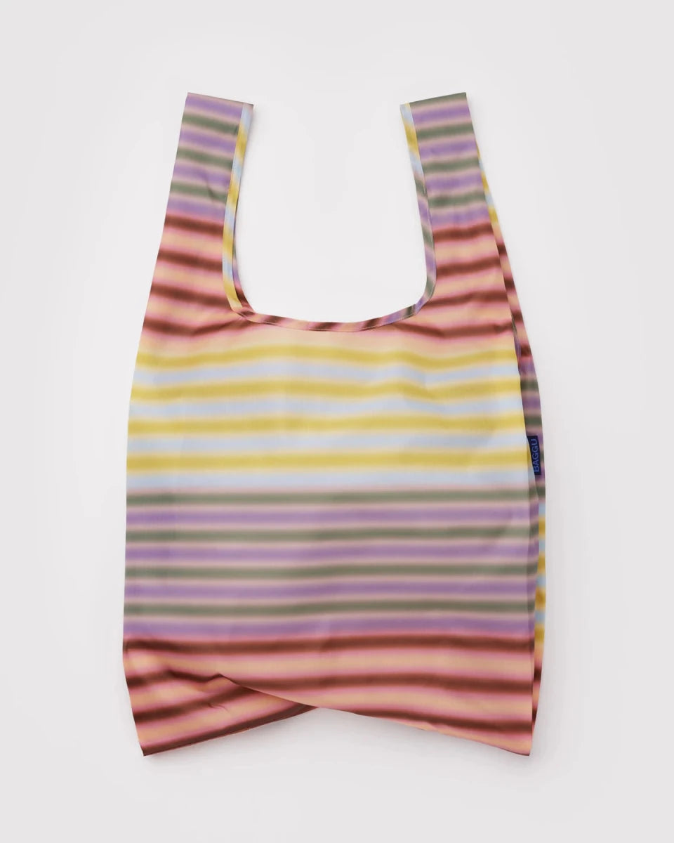 Sac Réutilisable Standard Baggu Gradient Stripe Multi - Ex - voto