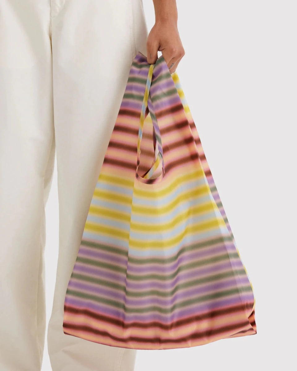 Sac Réutilisable Standard Baggu Gradient Stripe Multi - Ex - voto