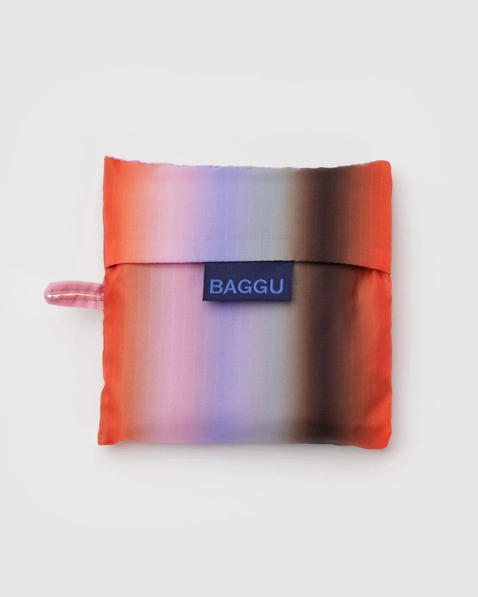Sac Réutilisable Standard Baggu Gradient Stripe Poppy & Lilac - Ex - voto