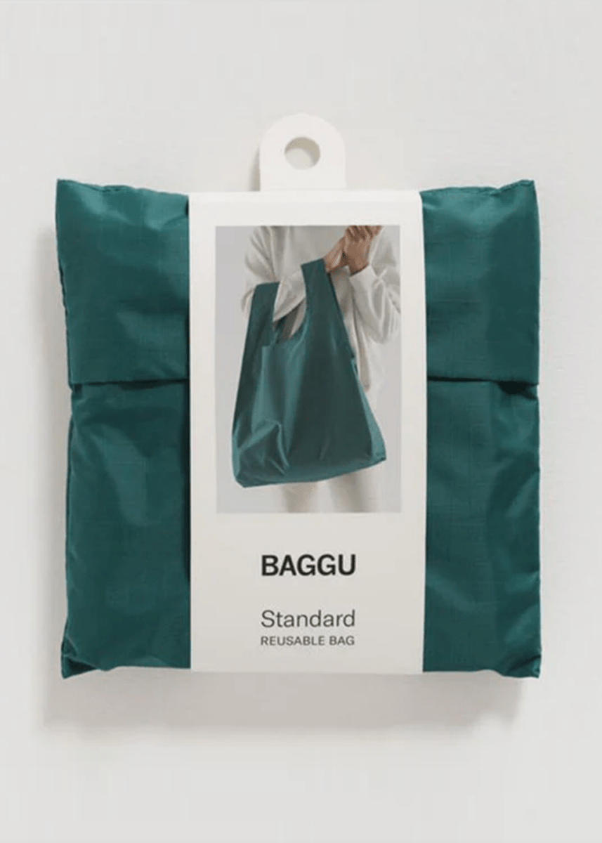 Sac Réutilisable Standard Baggu Malachite - Ex - voto