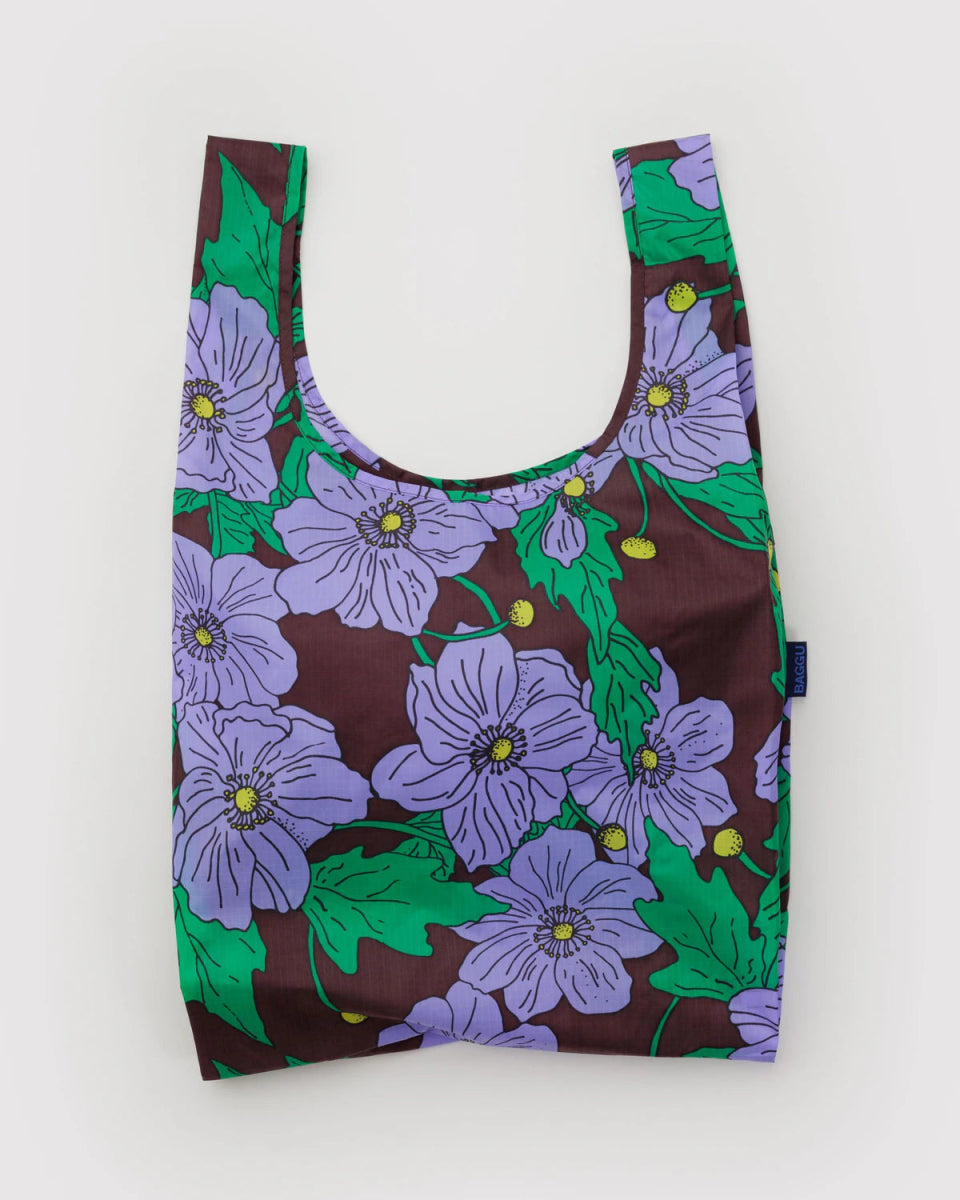 Sac Réutilisable Standard Baggu Maroon Poppy - Ex - voto