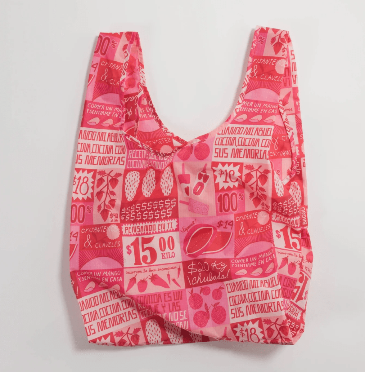 Sac Réutilisable Standard Baggu Mercado - Ex - voto