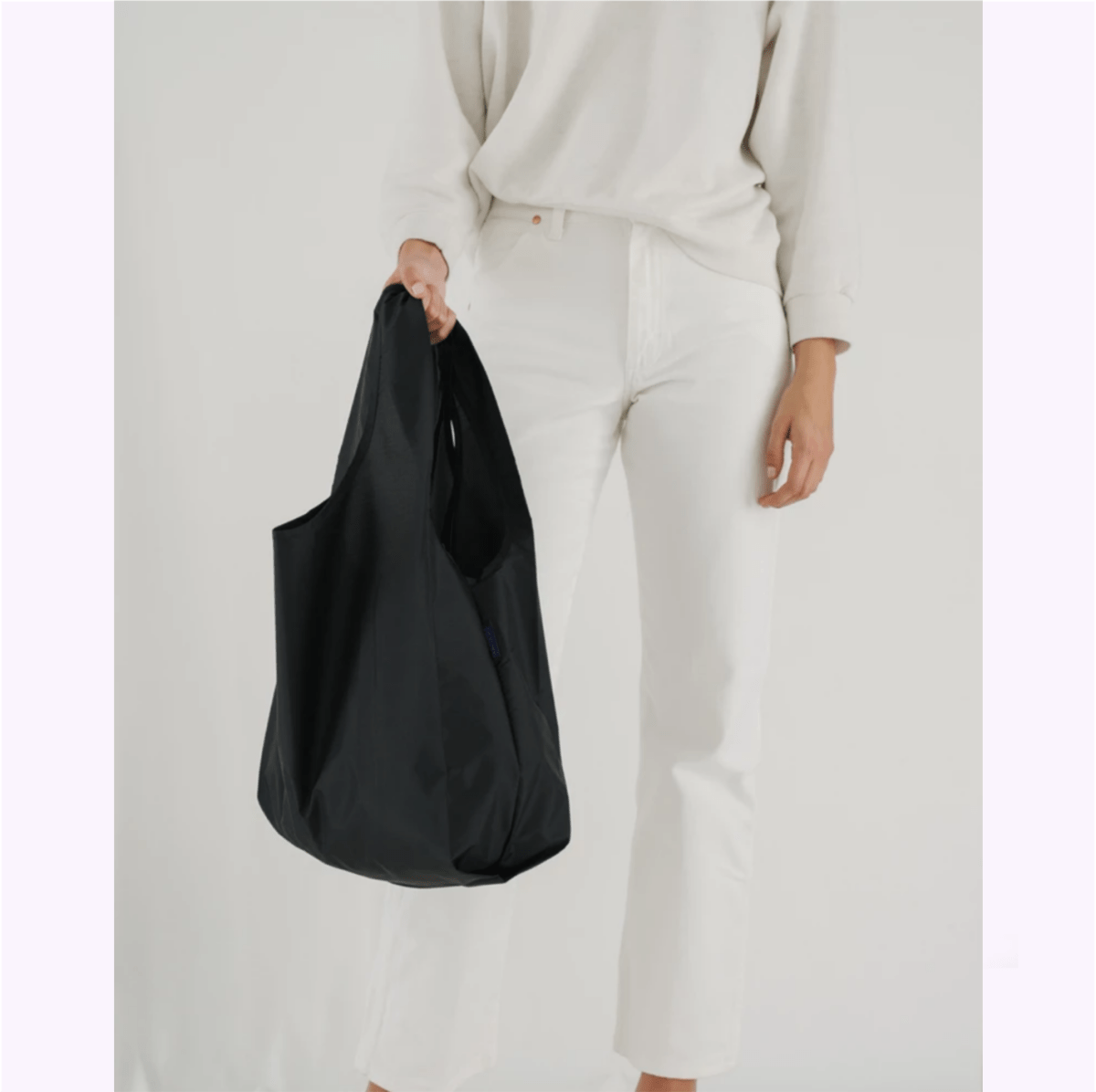 Sac Réutilisable Standard Baggu Noir - Ex - voto
