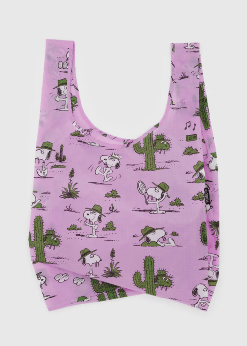 Sac Réutilisable Standard Baggu Pink Spike - Ex - voto