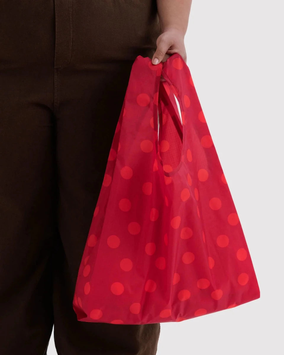 Sac Réutilisable Standard Baggu Red Polka Dot - Ex-voto
