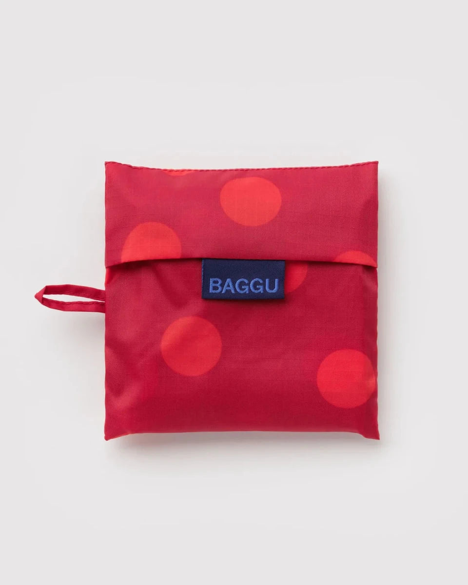 Sac Réutilisable Standard Baggu Red Polka Dot - Ex-voto