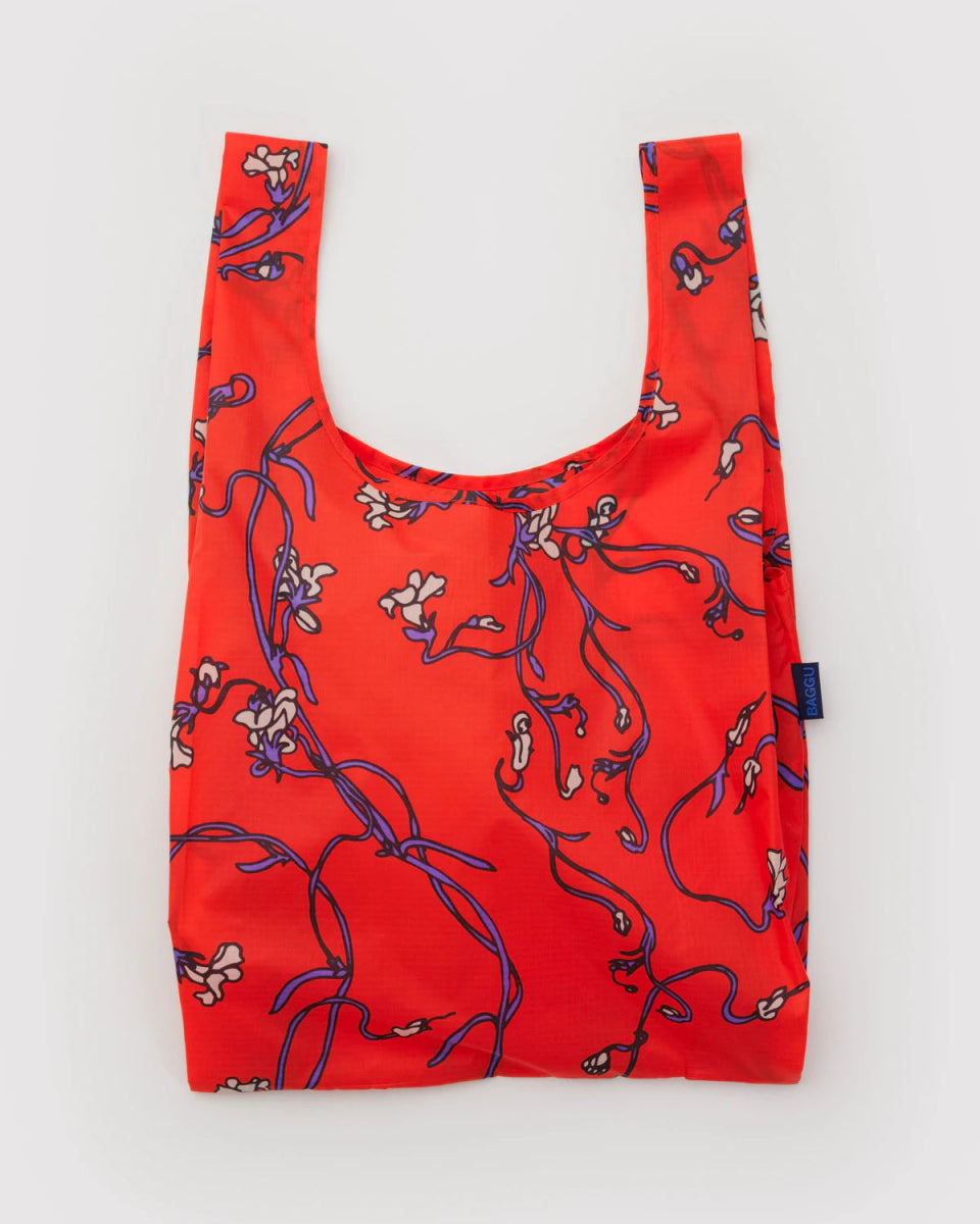 Sac Réutilisable Standard Baggu Red Snapdragon - Ex - voto