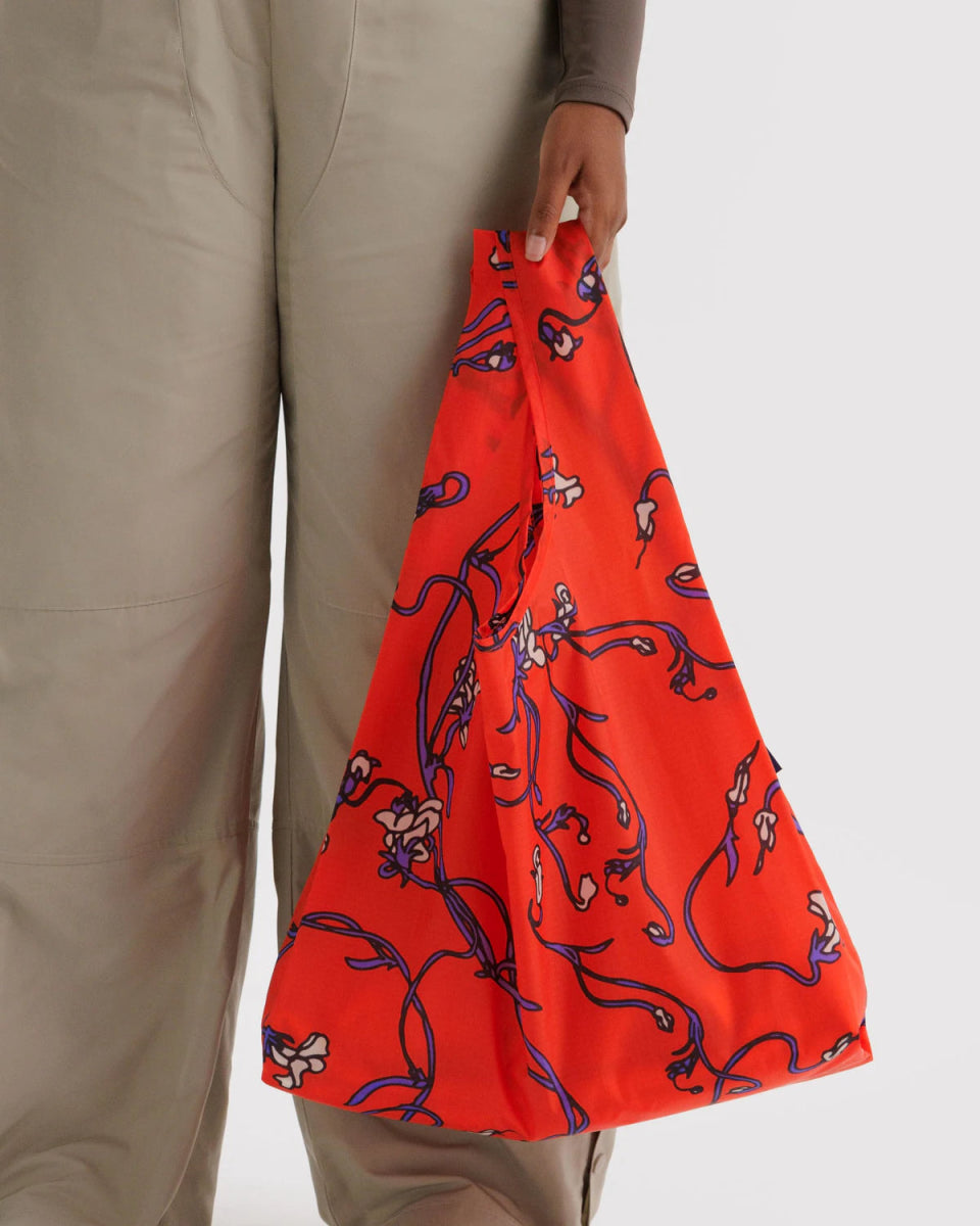 Sac Réutilisable Standard Baggu Red Snapdragon - Ex - voto