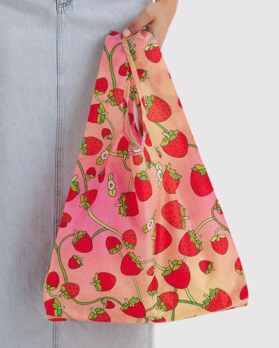 Sac Réutilisable Standard Baggu Strawberry Blossom - Ex - voto