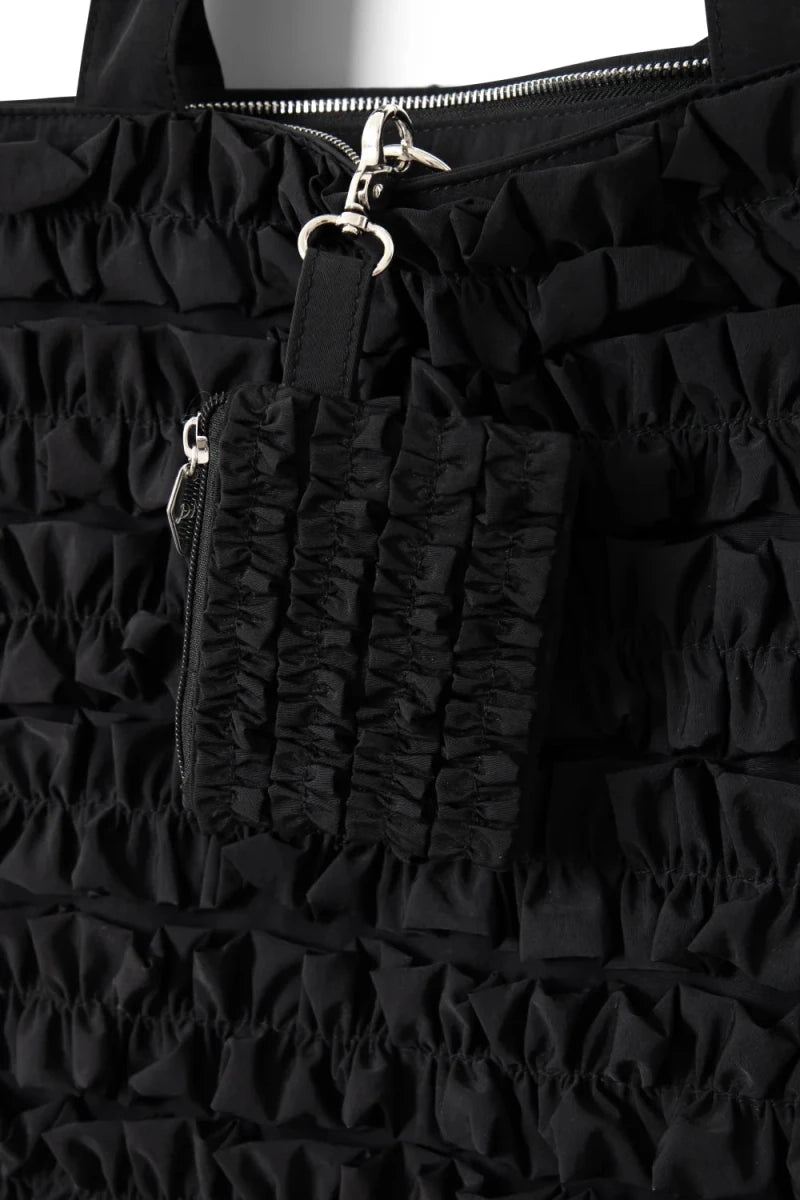 Sac Sander Frill Noir Damson Madder - Ex-voto
