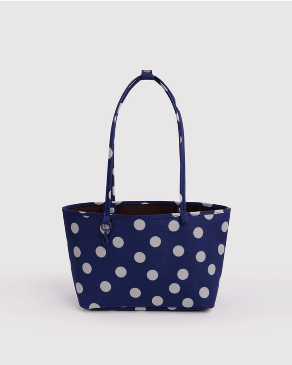 Sac Tote Réversible Medium Baggu Navy Polka Dot Mix - Ex-voto