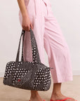 Sac Weekender Spot Stripe Damson Madder - Ex - voto