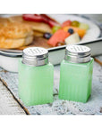 Salière et Poivrière 2oz Jadeite Table Craft - Ex - voto