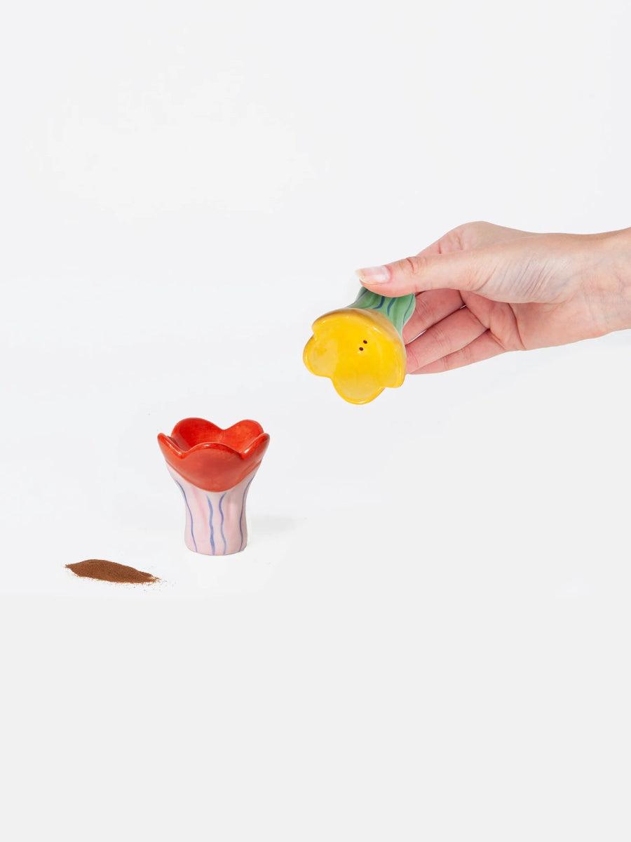 Salière et Poivrière Bloom DOIY - Ex - voto