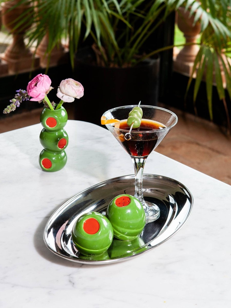 Salière et Poivrière Olive DOIY - Ex - voto