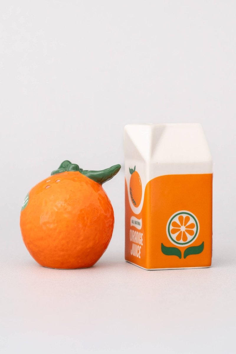 Salière et Poivrière Orange Ban.do - Ex - voto