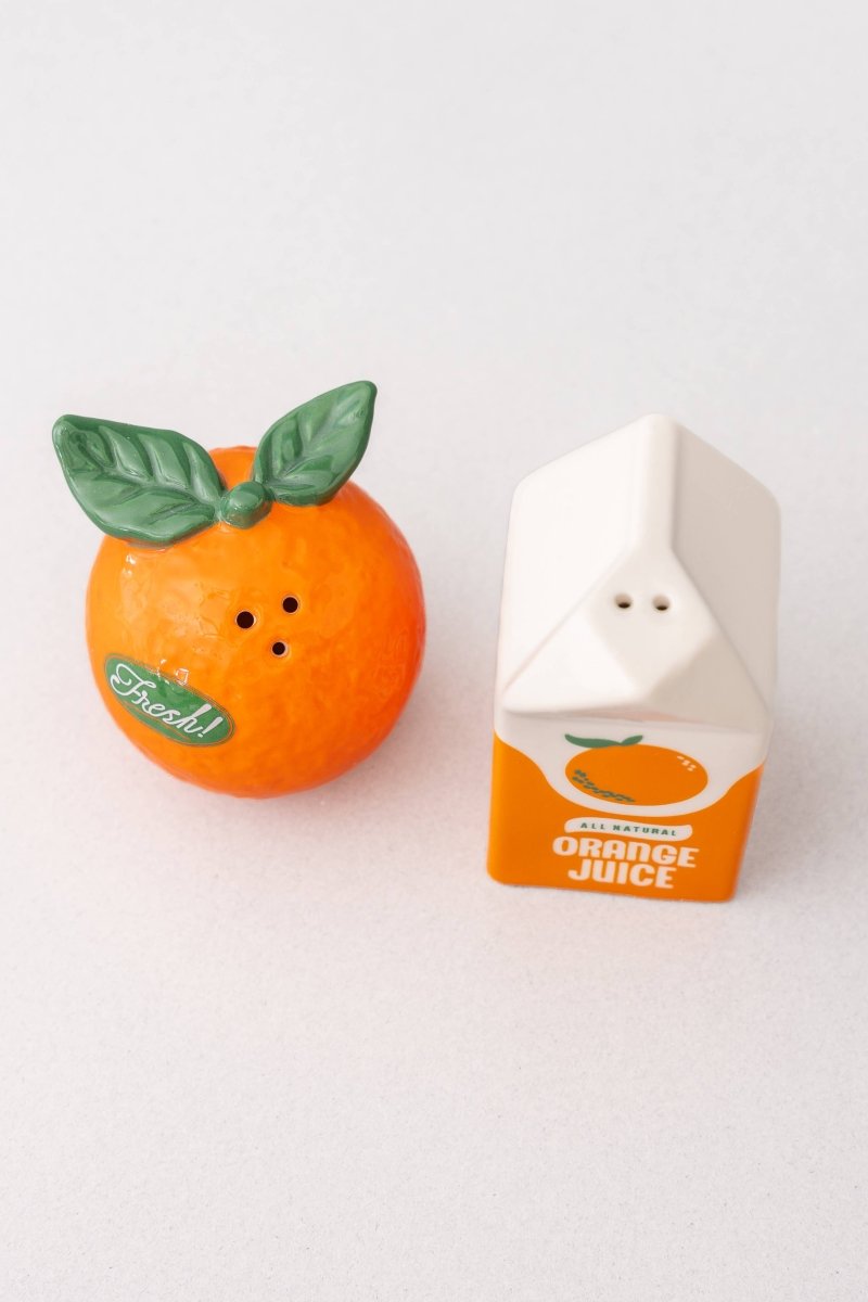 Salière et Poivrière Orange Ban.do - Ex - voto