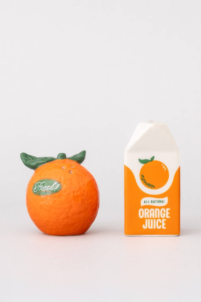 Salière et Poivrière Orange Ban.do - Ex - voto