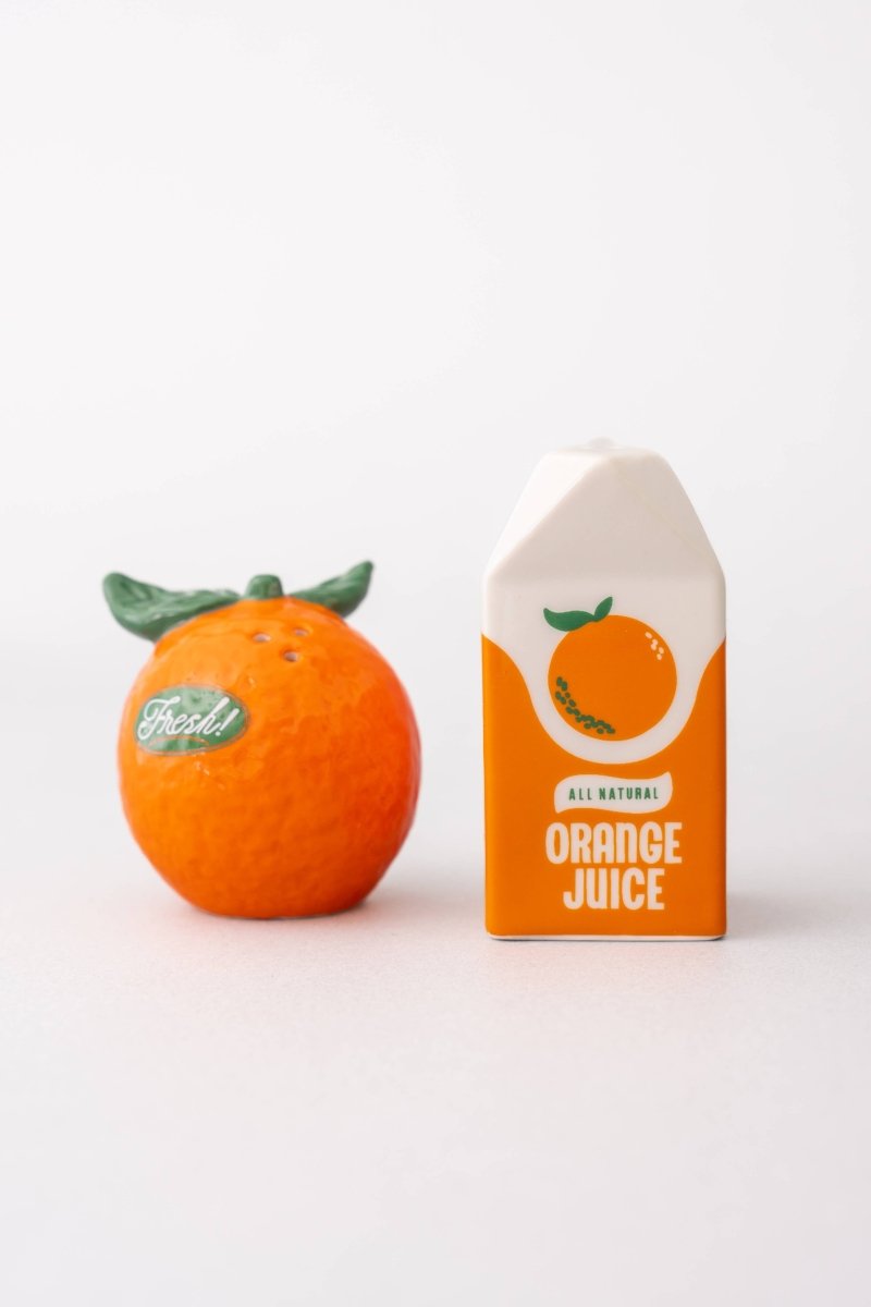 Salière et Poivrière Orange Ban.do - Ex - voto