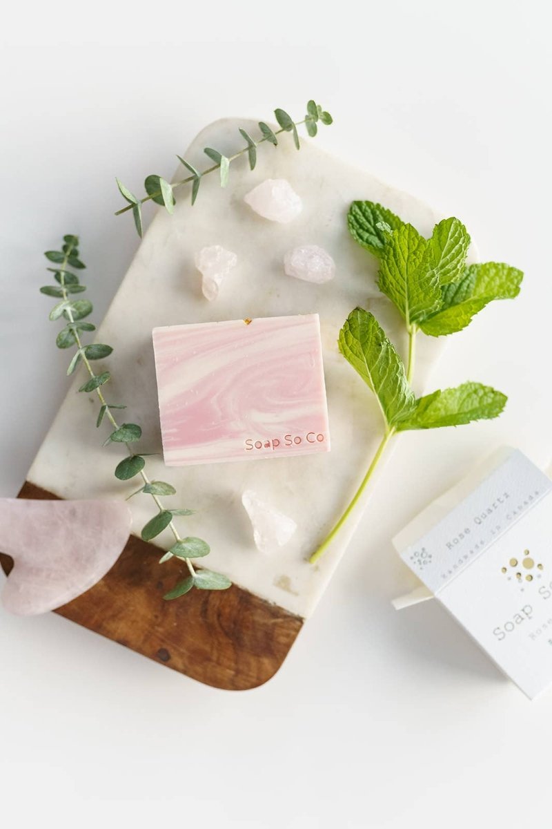 Savon Rose Quartz Soap So Co. - Ex - voto