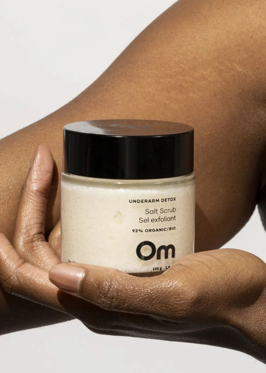 Sel Exfoliant Detox Aisselles 110g Om Organics - Ex - voto