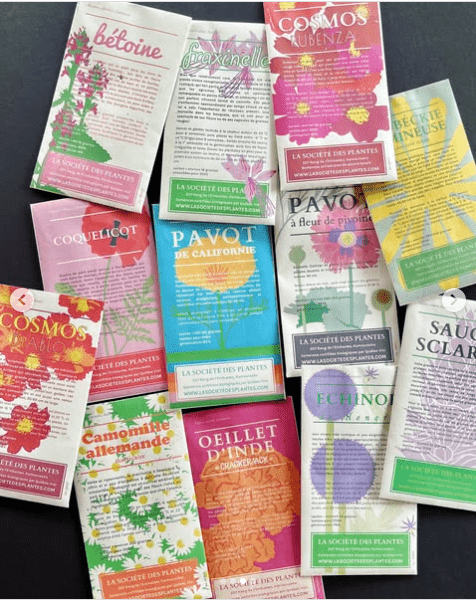 Semences de Fleurs La Société des Plantes - Ex - voto