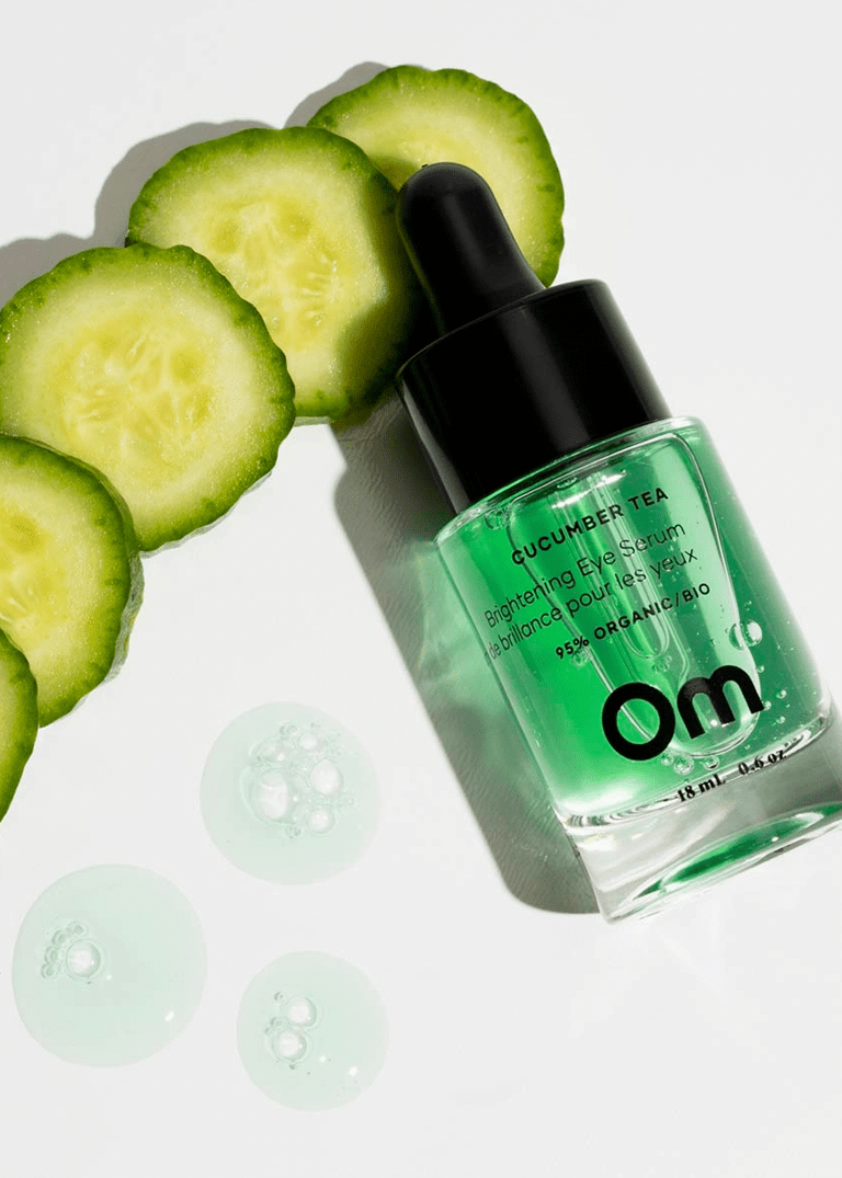 Serum Brillance pour les Yeux Thé et Concombre 18ml Om Organics - Ex - voto