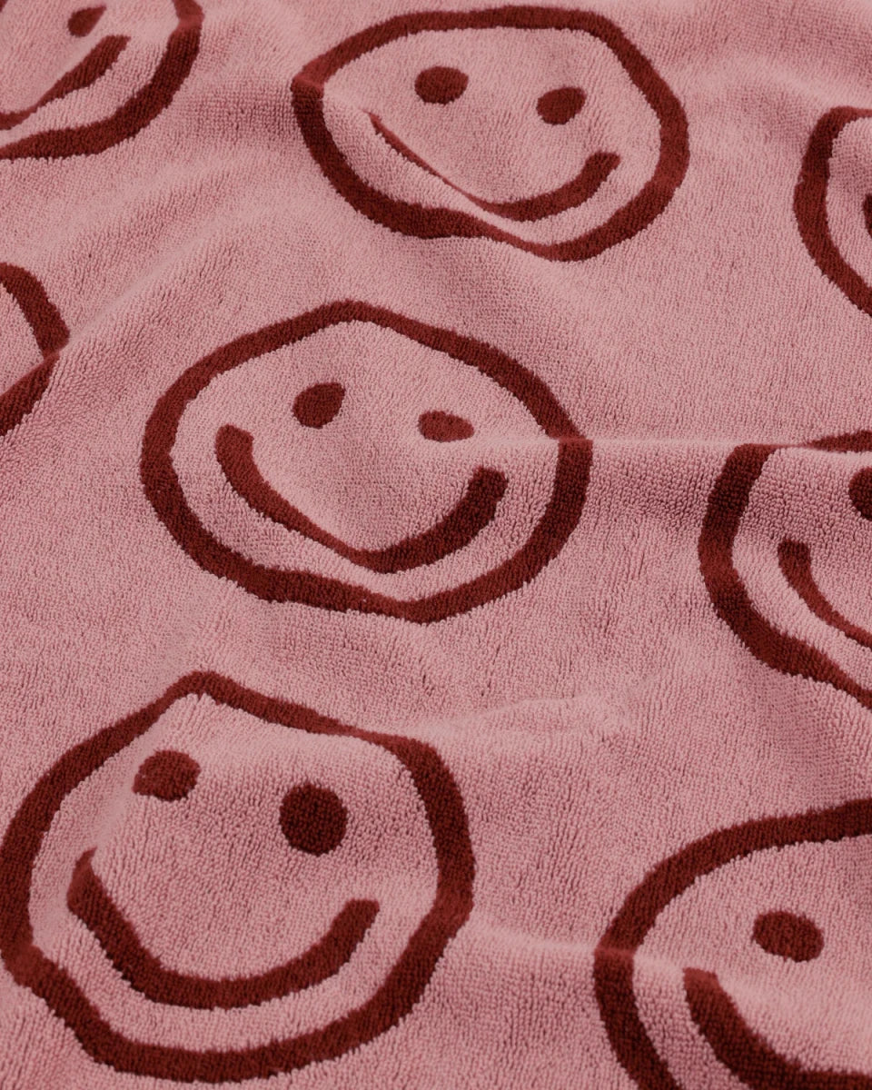Serviette de Bain Baggu Blush Happy - Ex-voto