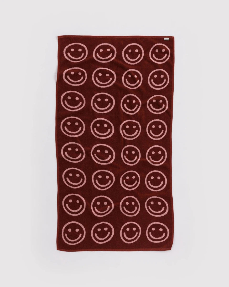 Serviette de Bain Baggu Blush Happy - Ex-voto