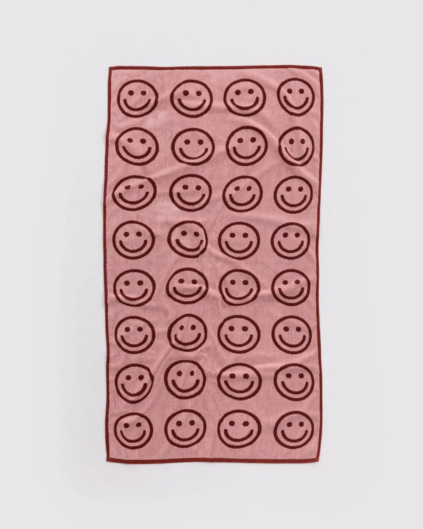 Serviette de Bain Baggu Blush Happy - Ex-voto