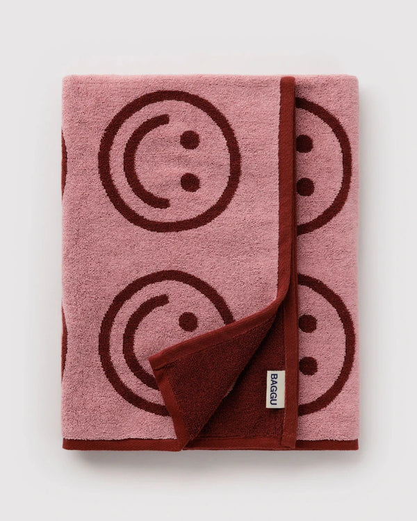Serviette de Bain Baggu Blush Happy - Ex-voto