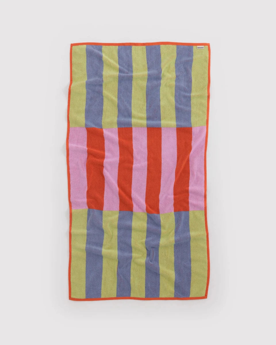 Serviette de Bain Baggu Pool Stripe - Ex - voto