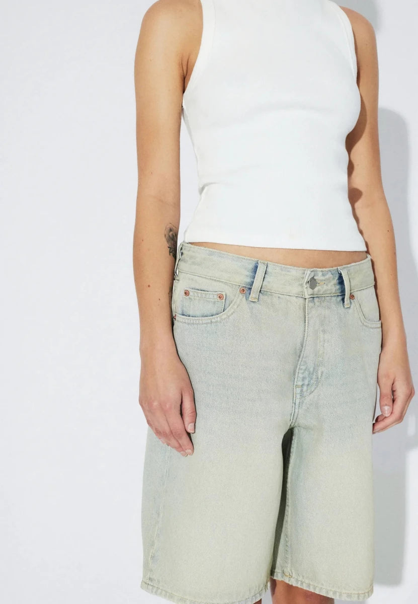 Short Asra Dr Denim Stream Light Sand - Ex - voto