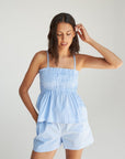 Short Audrey Rayures Bleues Dailystory - Ex - voto