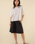 Short Denim Sawtelle Noir NLT - Ex - voto