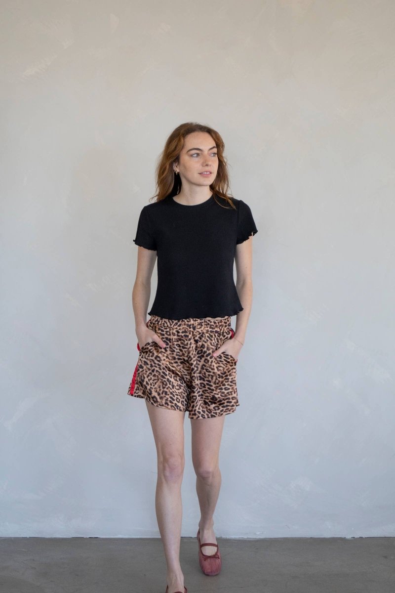 Short Gigi Léopard Things Between SOLDE - Vente Finale - Ex - voto