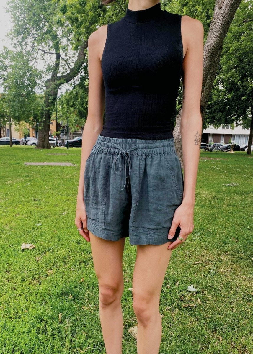 Short Lin Gaby Naïf Vert SOLDE - Vente Finale - Ex - voto