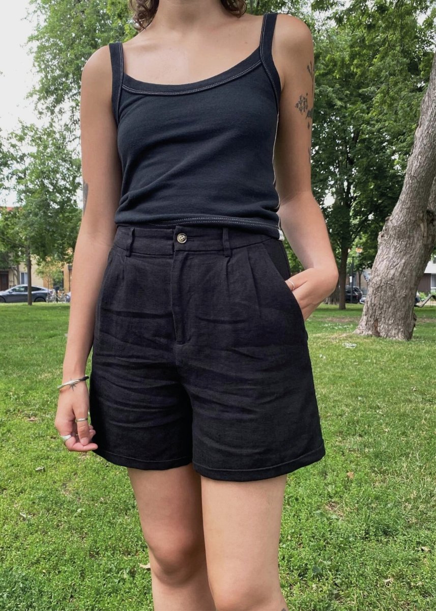 Short Lin Jordan Naïf Noir SOLDE - Vente Finale - Ex - voto