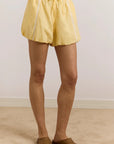 Short Maura Jaune Beurre Damson Madder - Ex - voto