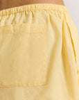 Short Maura Jaune Beurre Damson Madder - Ex - voto
