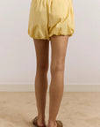 Short Maura Jaune Beurre Damson Madder - Ex - voto