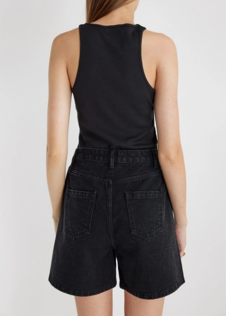 Short Naomi Mod Ref (Denim bleu ou noir) SOLDE - Vente Finale - Ex - voto