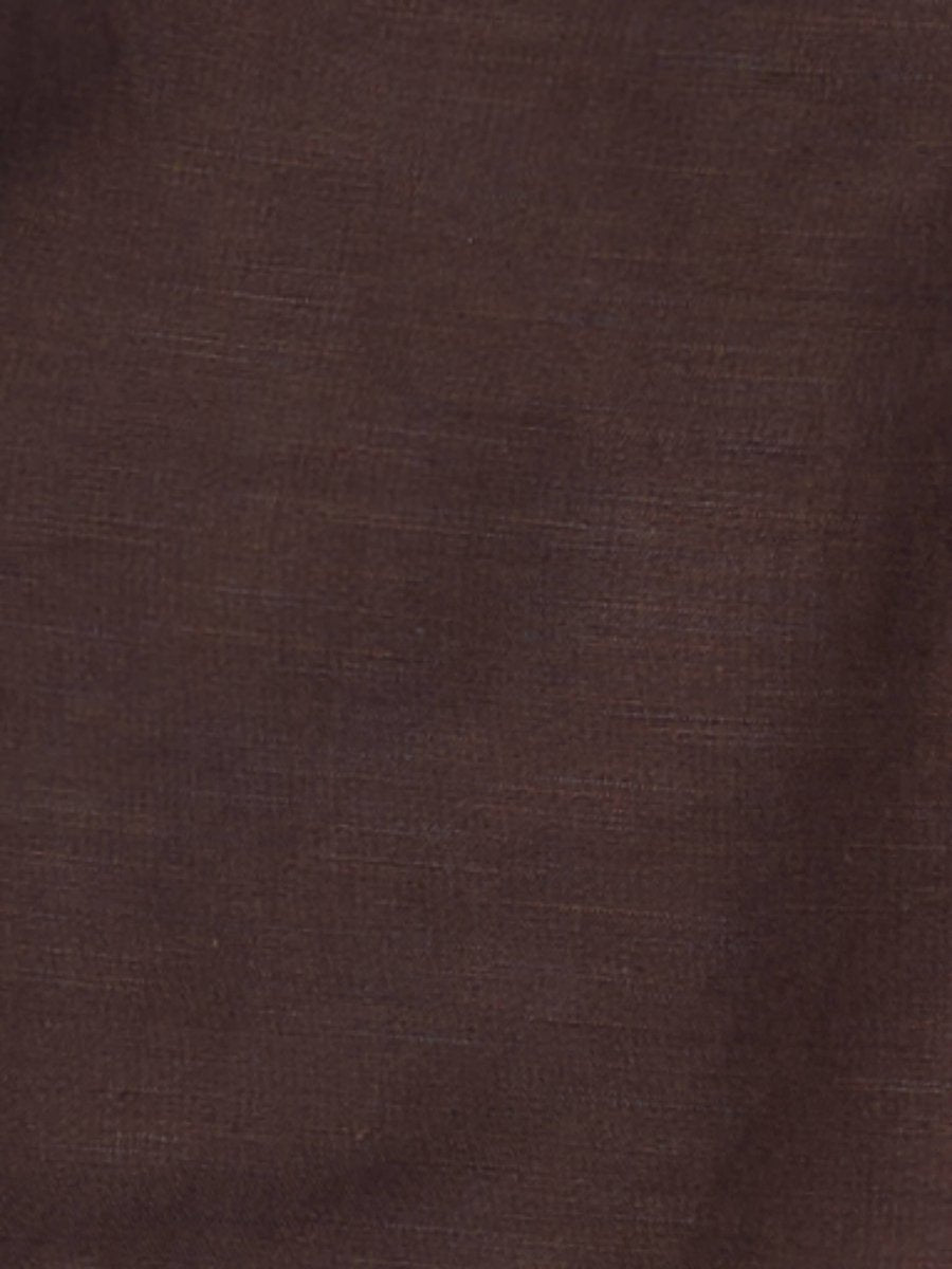 All Row Tracy Linen Brown Short SALE - Final Sale – Ex-voto