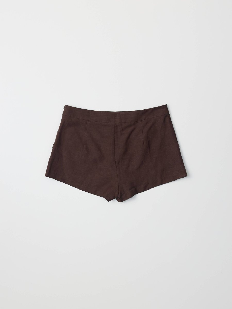 Short Tracy Lin Brun All Row SOLDE - Vente Finale - Ex - voto
