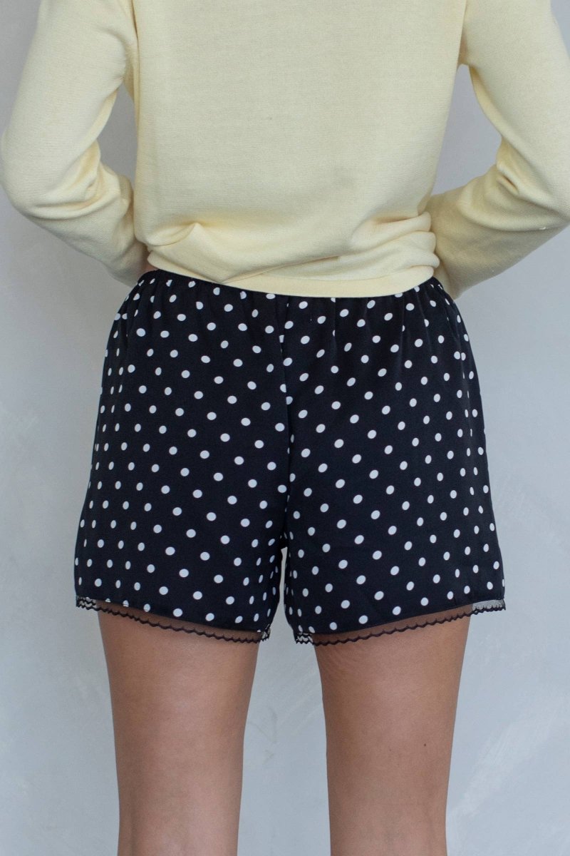 Shorts en Satin Polka Dots Things Between - Ex - voto