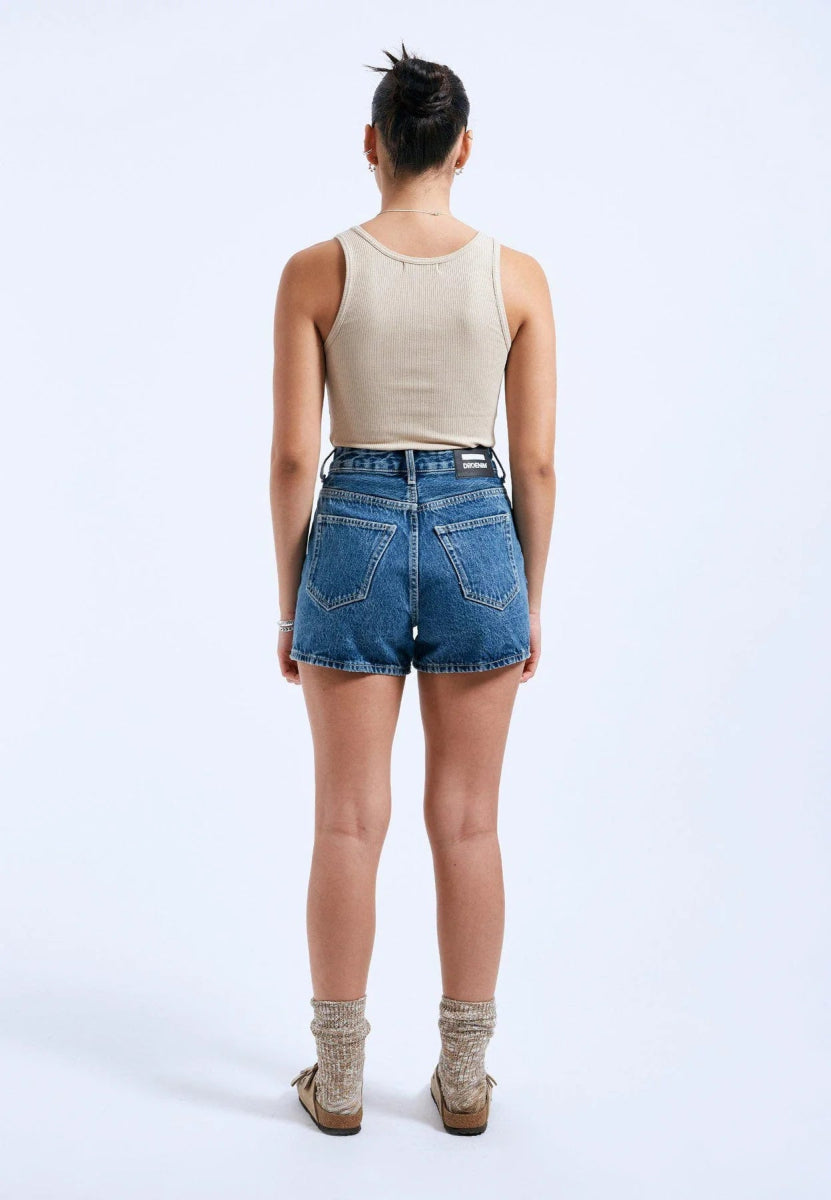 Shorts Nora Dr Denim Mid Retro - Ex - voto