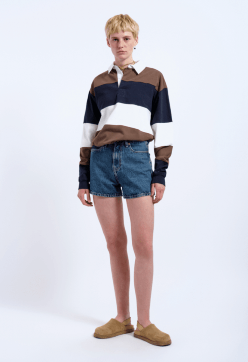 Shorts Nora Dr Denim Mid Retro - Ex - voto
